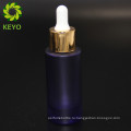 30ml опорожняют темно-фиолетовый косметическое эфирное масло стекло капельницы бутылка с серебряной резиновой пипеткой